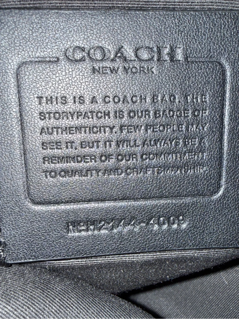 Coach Houston Flight Bag Signature Leather Black Crossbody